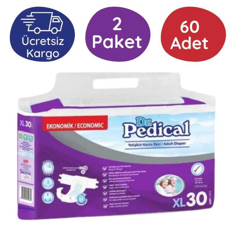 Dr.Pedical%20Tekstil%20Yüzeyli%20Hasta%20Bezi%20Ekstra%20Büyük%20Boy(XL)%2030’lu%2060%20Adet