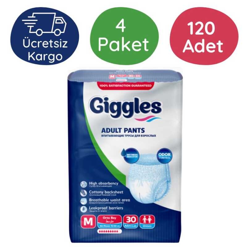 Giggles%20Emici%20Külot%20Orta%20Boy%20(M)%2030’lu%20120%20Adet