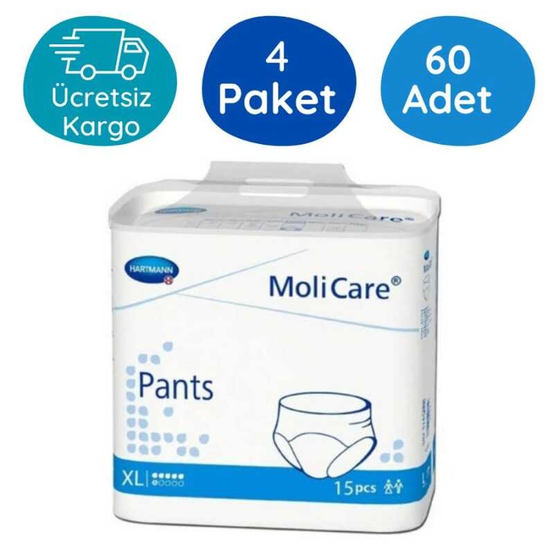 Molicare%20Pants%206%20Damla%20Emici%20Külot%20Hasta%20Bezi%20XLarge%20(4%20Paket)