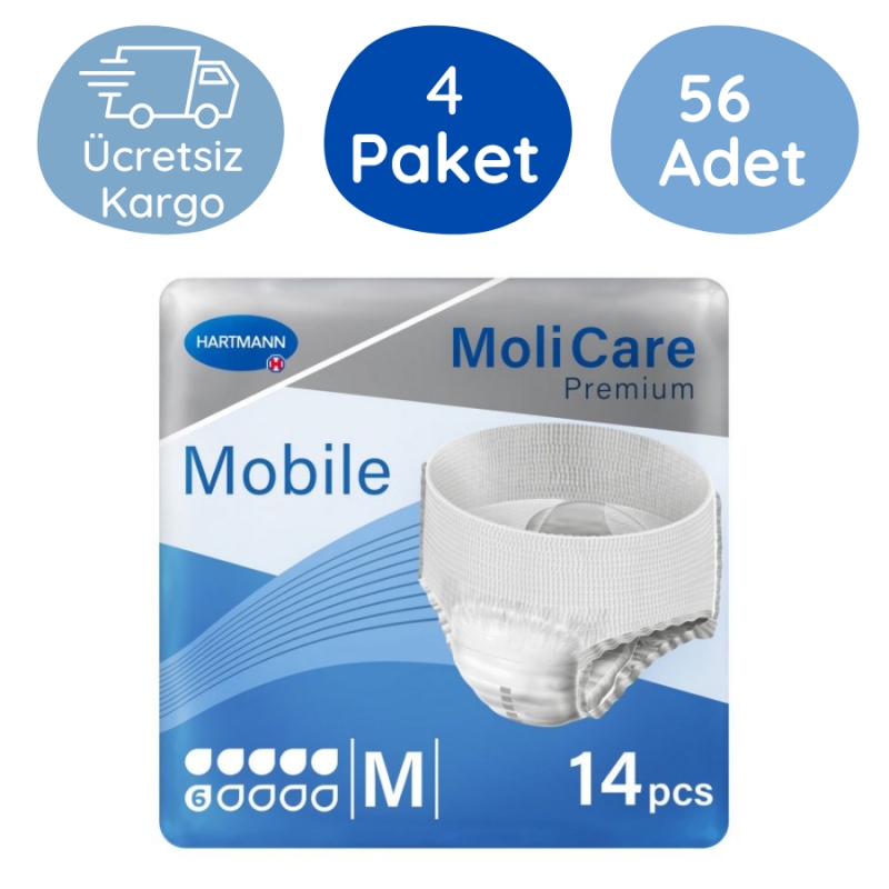 MoliCare%20Premium%20Mobile%20Emici%20Külot%206%20Damla%20Mavi%20Paket%20(Medium)%2014’lü%20(4%20Paket)