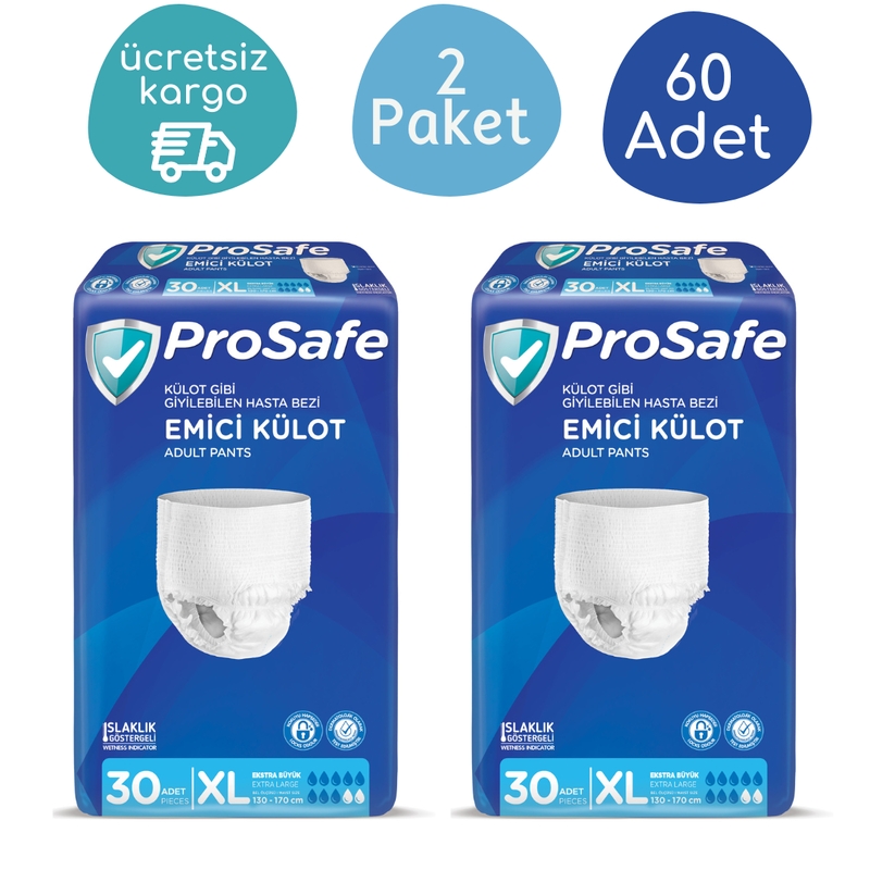 Prosafe%20Emici%20Külot%20Hasta%20Bezi%20Extra%20Büyük%20(XL)%2060%20Adet