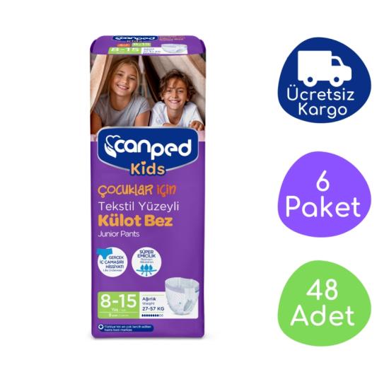 Canped Kids Emici Külot (8-15 yaş)  (48 adet)