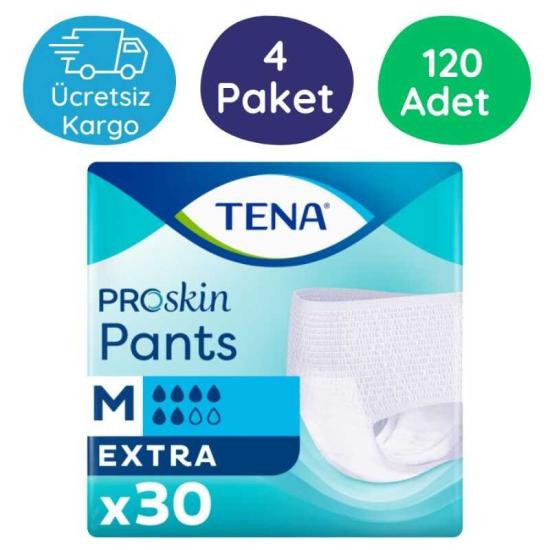 Tena Pants 6 Damla  Emici Külot (Orta Boy) 30’lu 